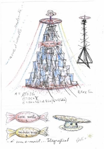 L’Albero della cuccagna – Luca Maria Patella